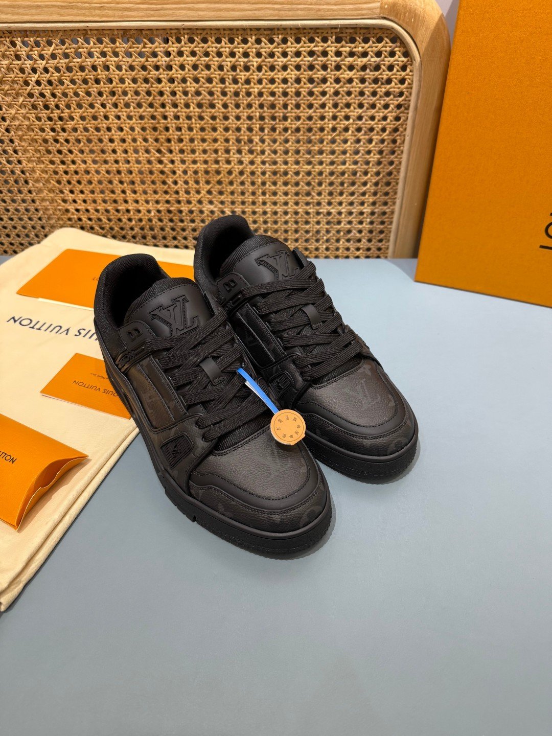Sneakers Trainer 'Noir Absolu' — vue 16