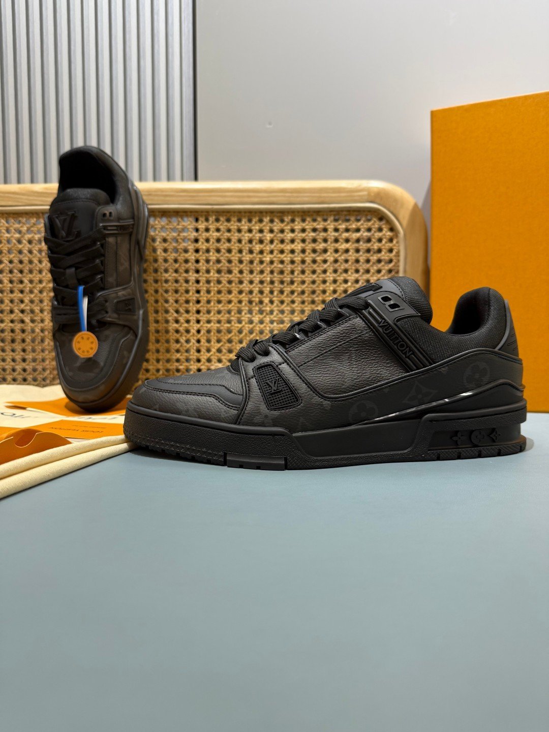 Sneakers Trainer 'Noir Absolu' — vue 24