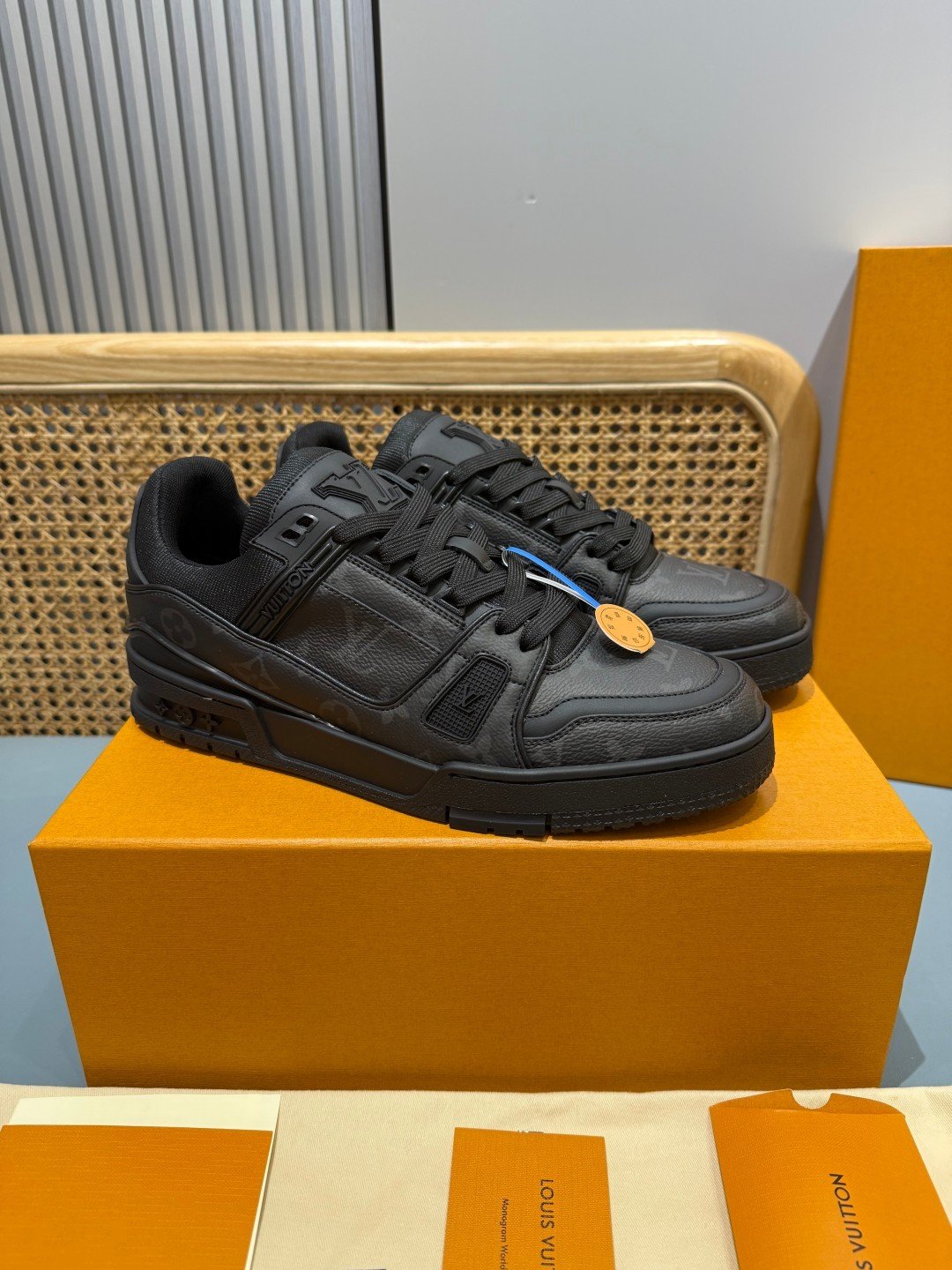 Sneakers Trainer 'Noir Absolu' — vue 27