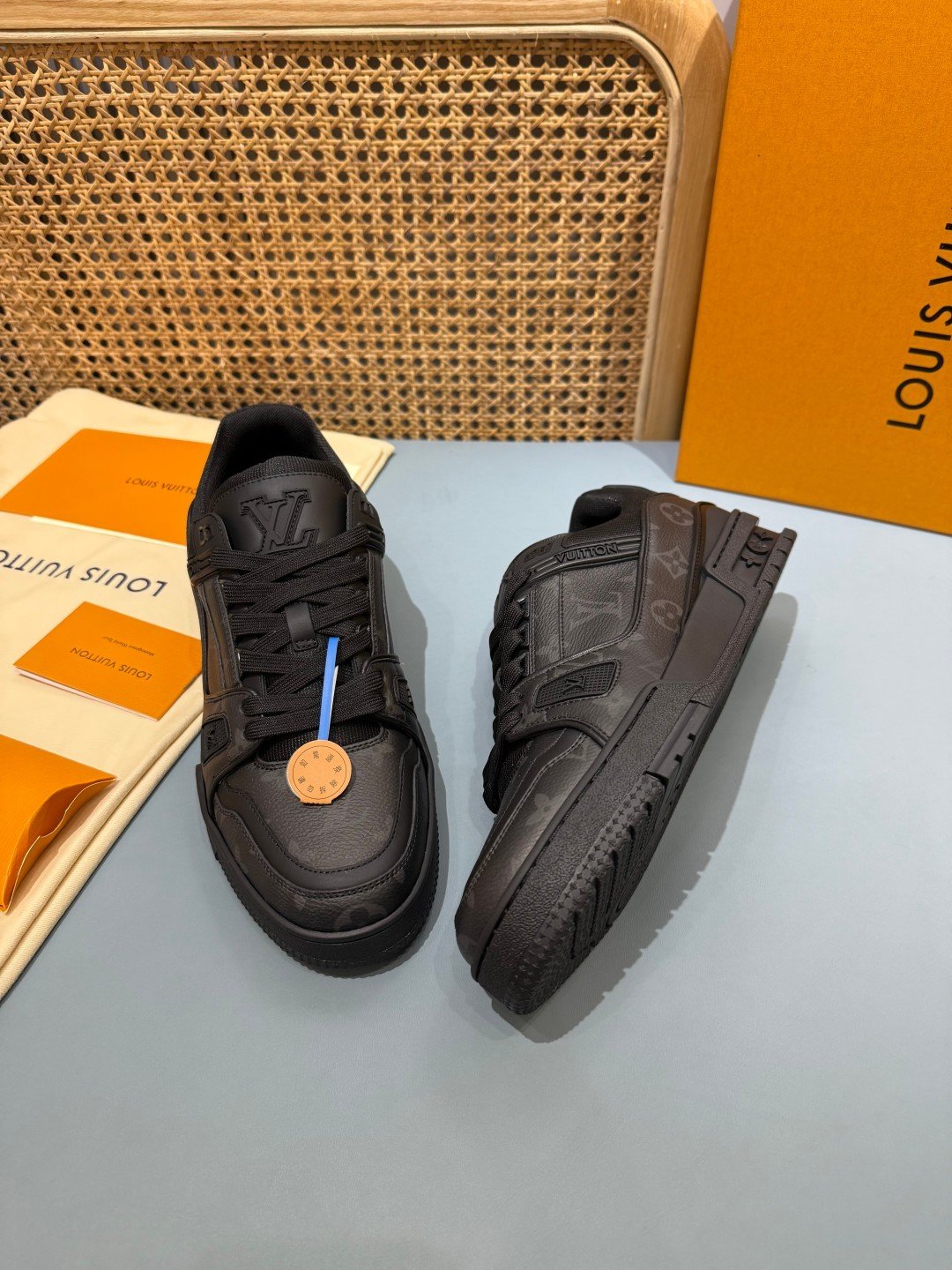 Sneakers Trainer 'Noir Absolu' — vue 31