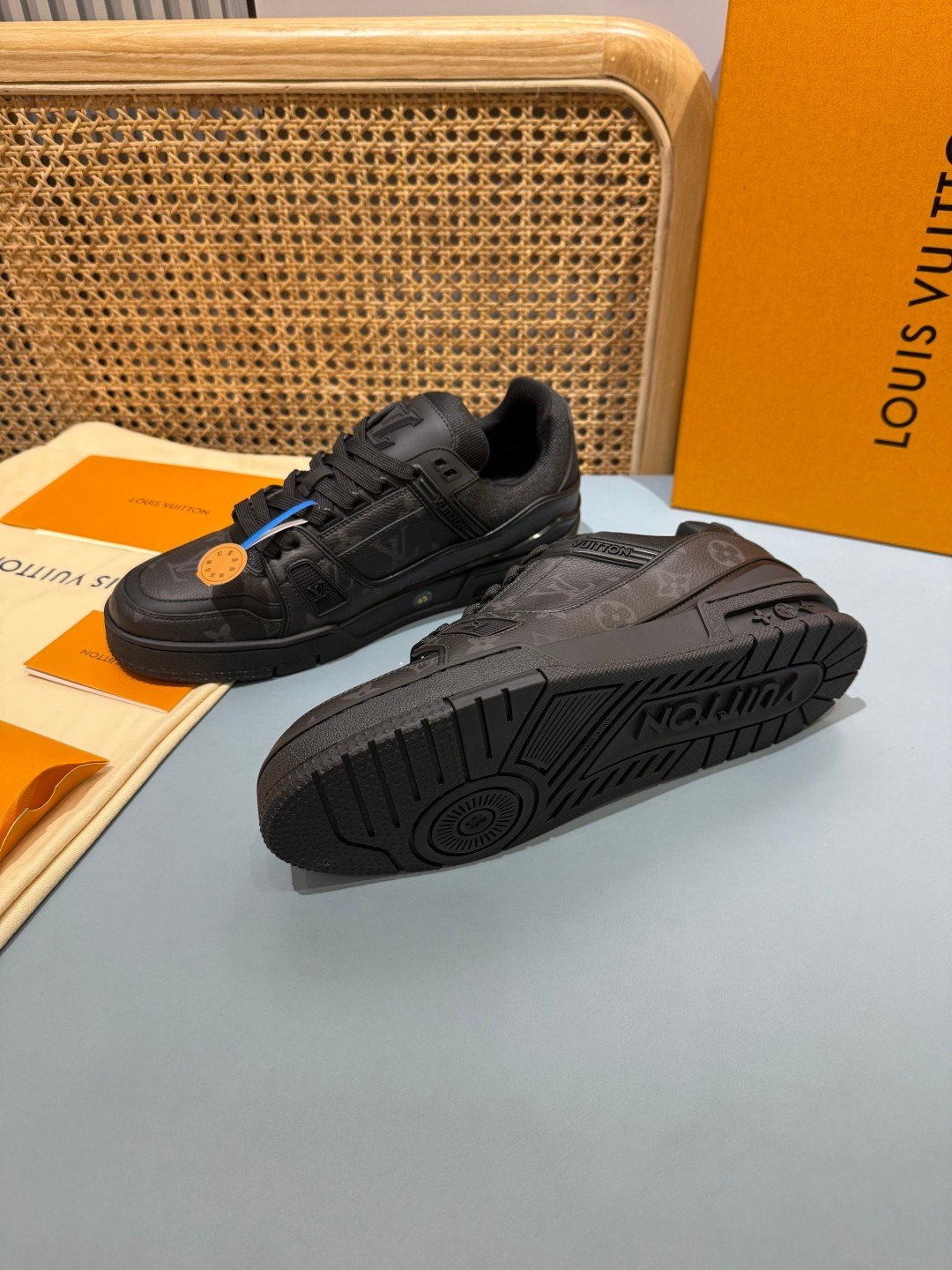 Sneakers Trainer 'Noir Absolu' — vue 33