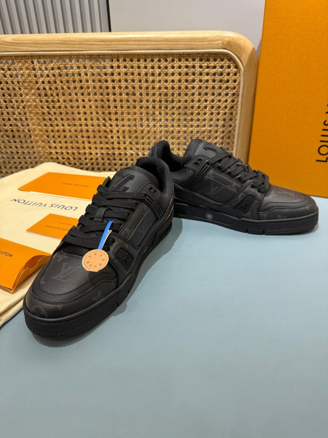 Sneakers Trainer 'Noir Absolu' — vue 34