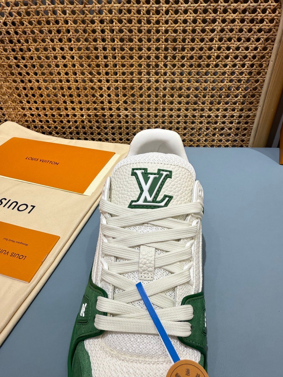 Sneakers Trainer 'Vert Bouteille' — vue 8