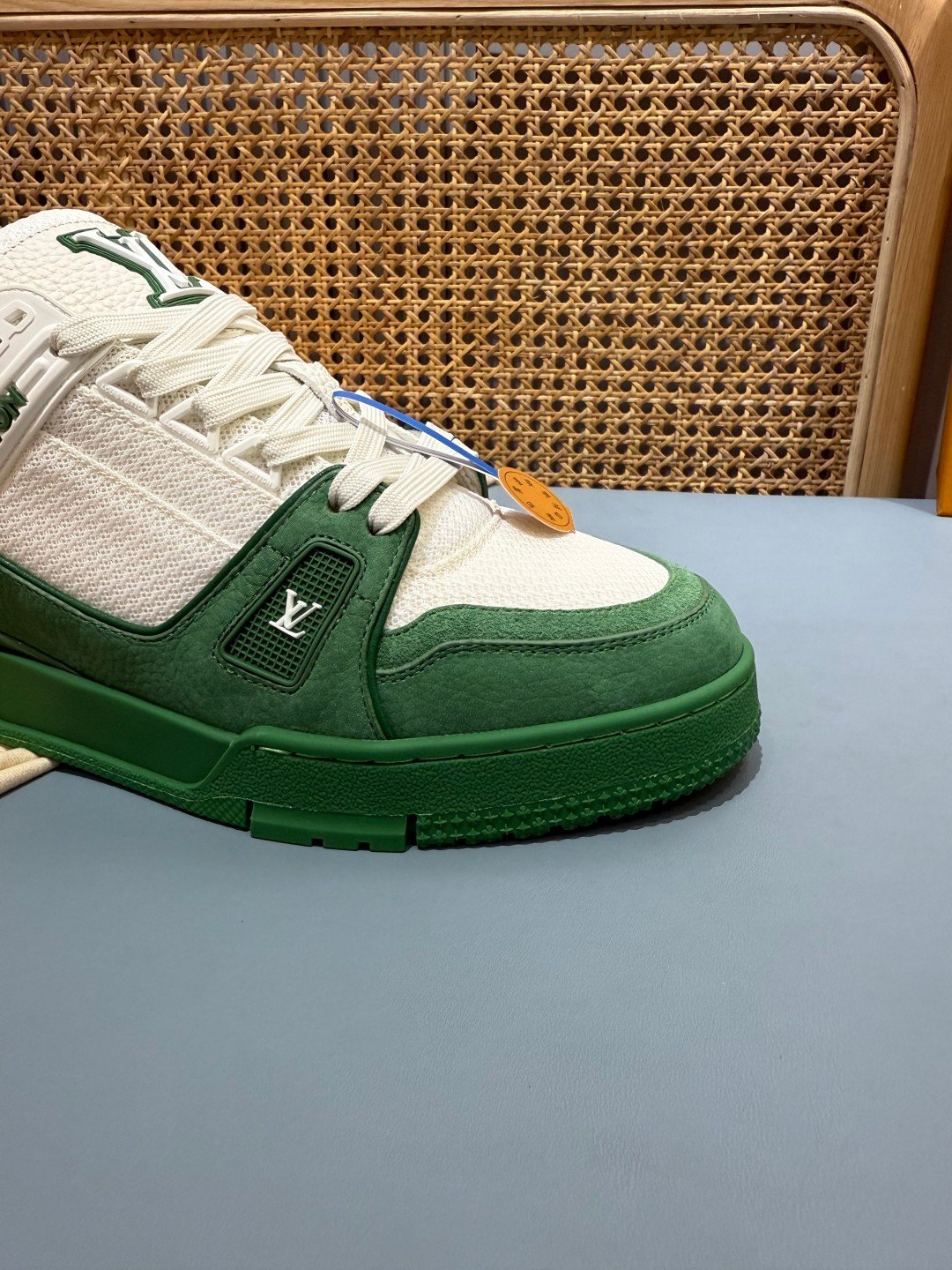 Sneakers Trainer 'Vert Bouteille' — vue 10