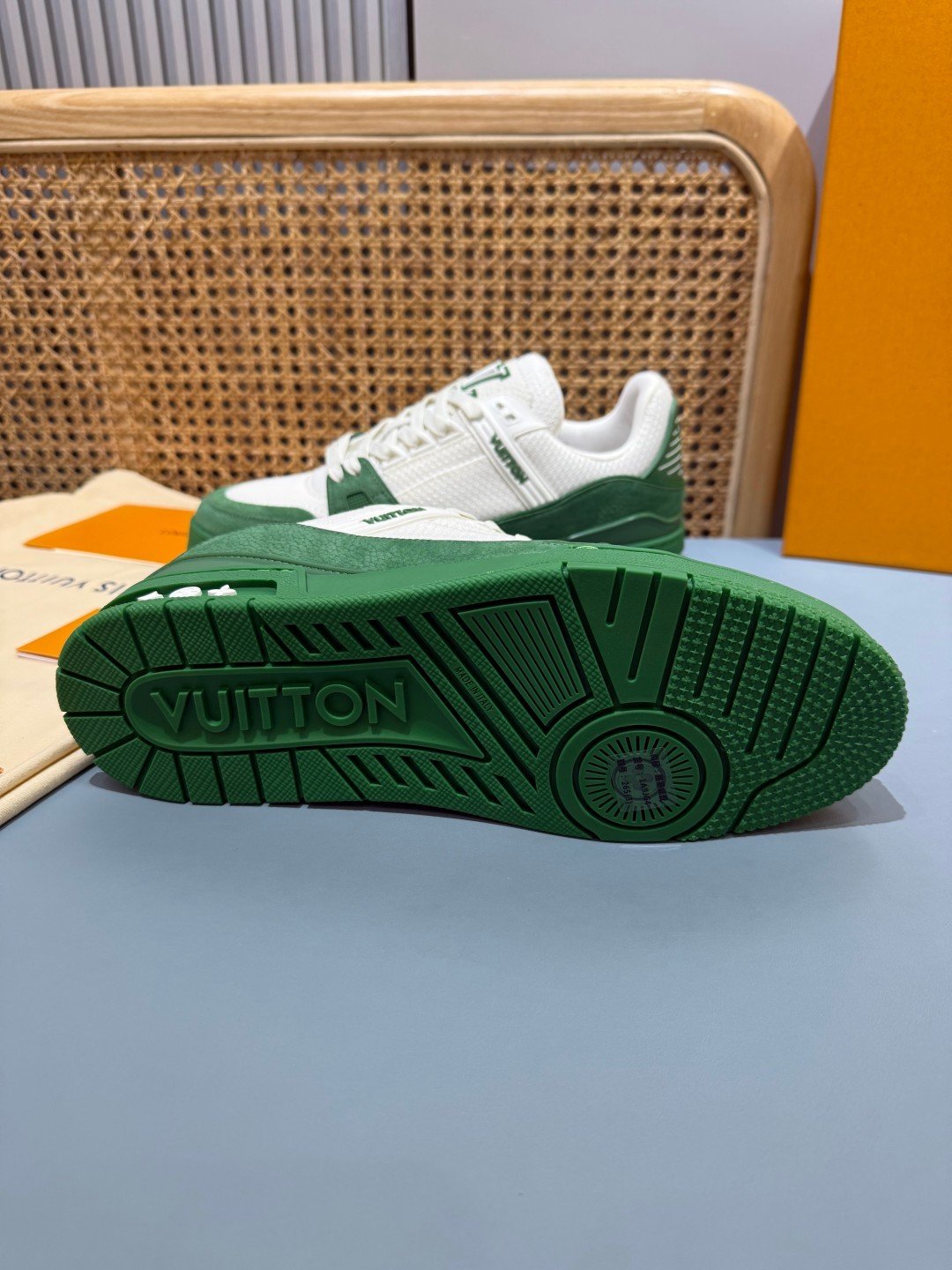 Sneakers Trainer 'Vert Bouteille' — vue 16