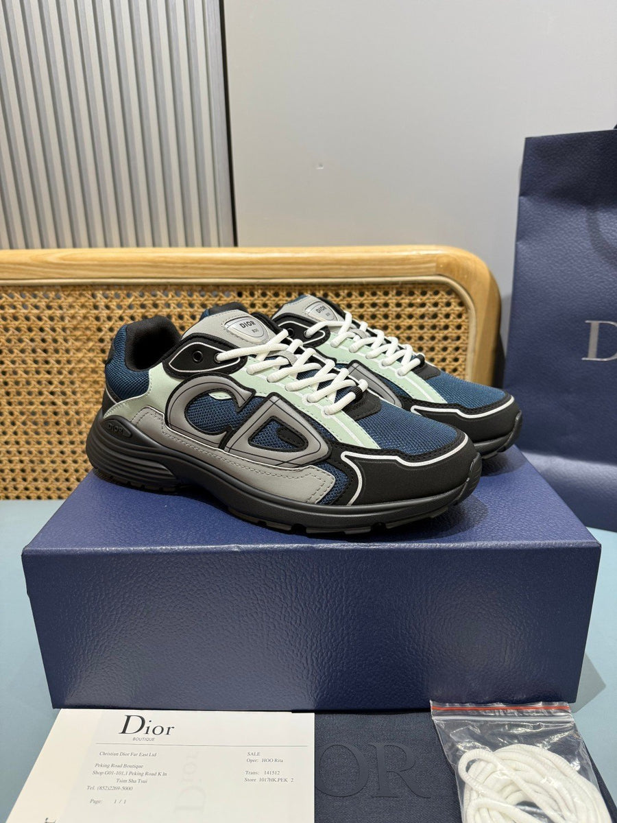 Sneakers B30 'Marine Noir et Gris'