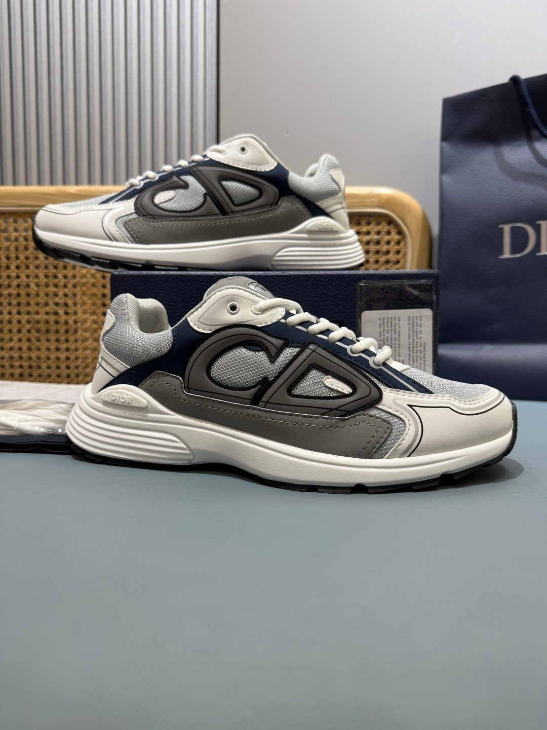 Sneakers B30 'Blanc et Gris' — vue 5