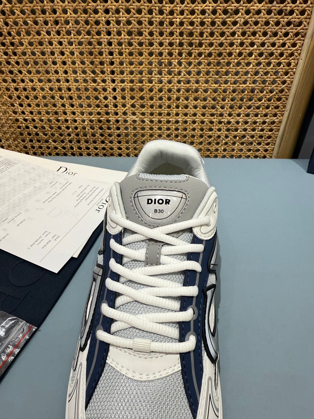Sneakers B30 'Blanc et Gris' — vue 7
