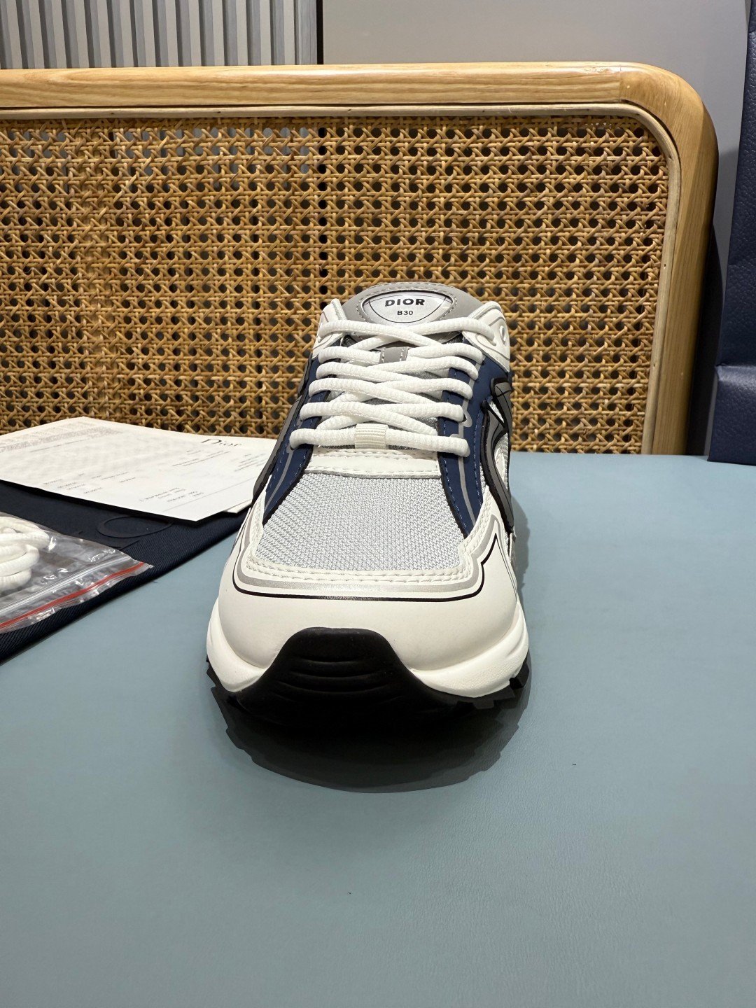 Sneakers B30 'Blanc et Gris' — vue 8