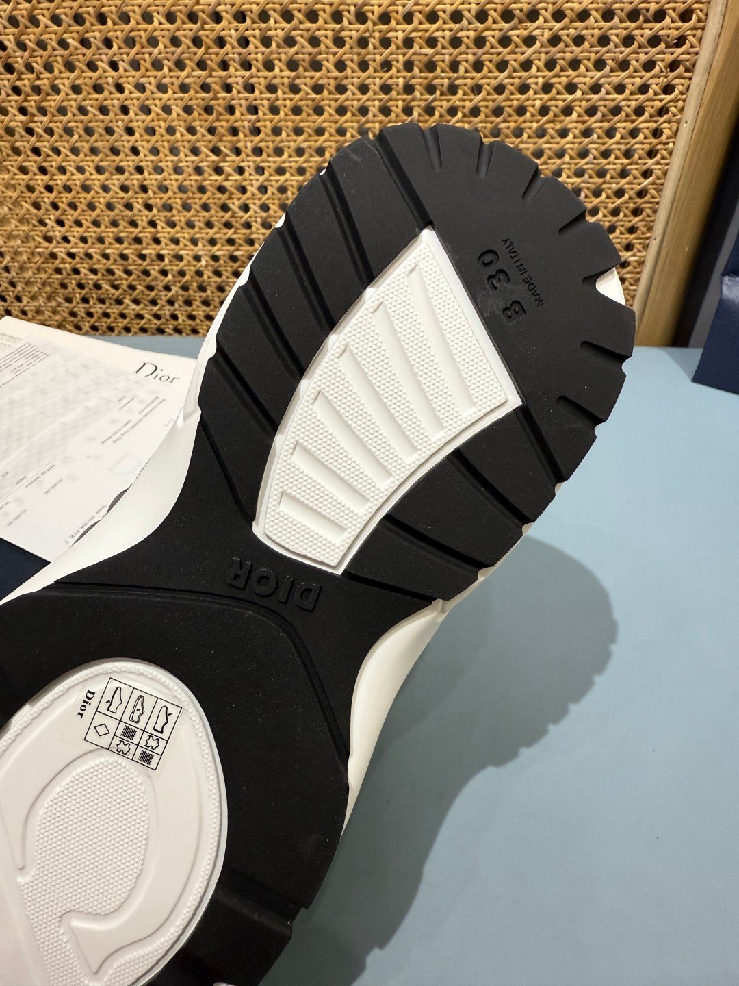 Sneakers B30 'Blanc et Gris' — vue 10