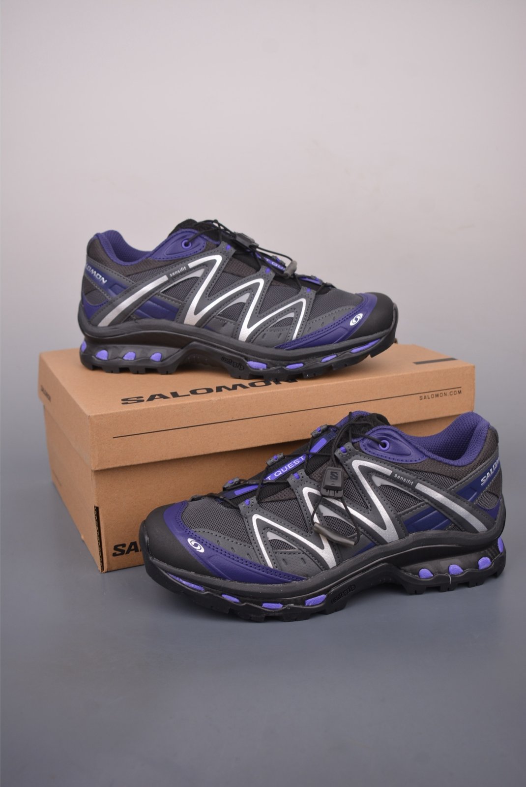 Sneakers XT-6 'Black Purple'