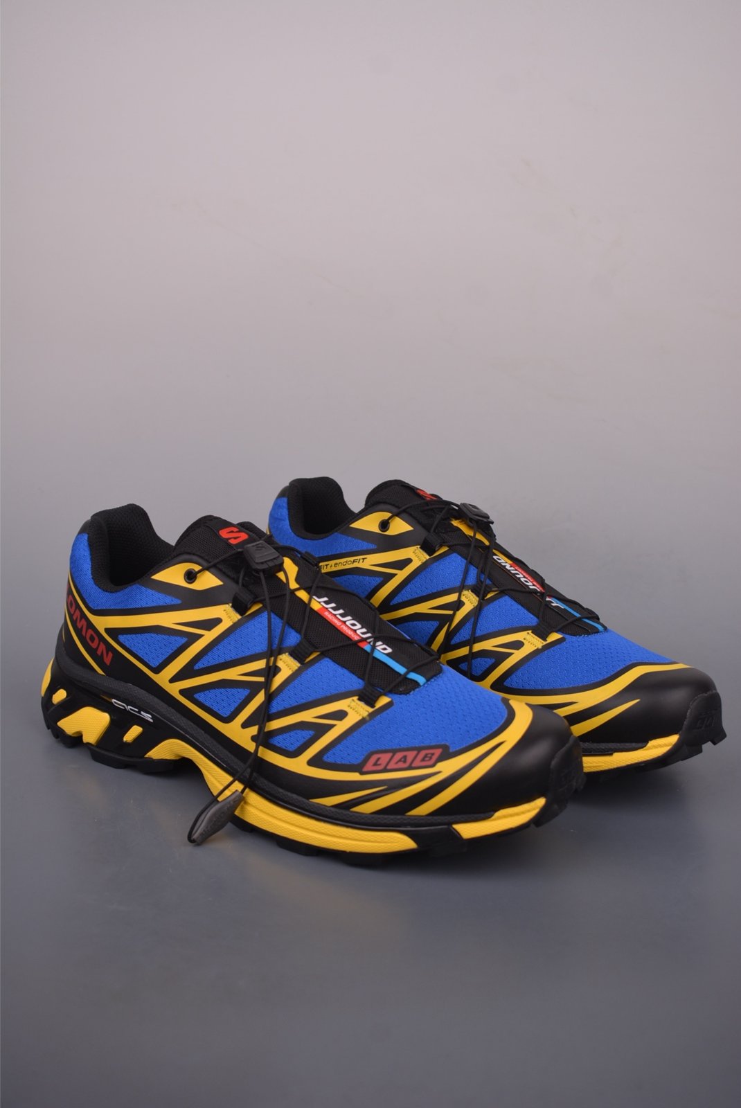 Sneakers JJJJound x XT-6 'Nautical Blue Lemon Black' — vue 25