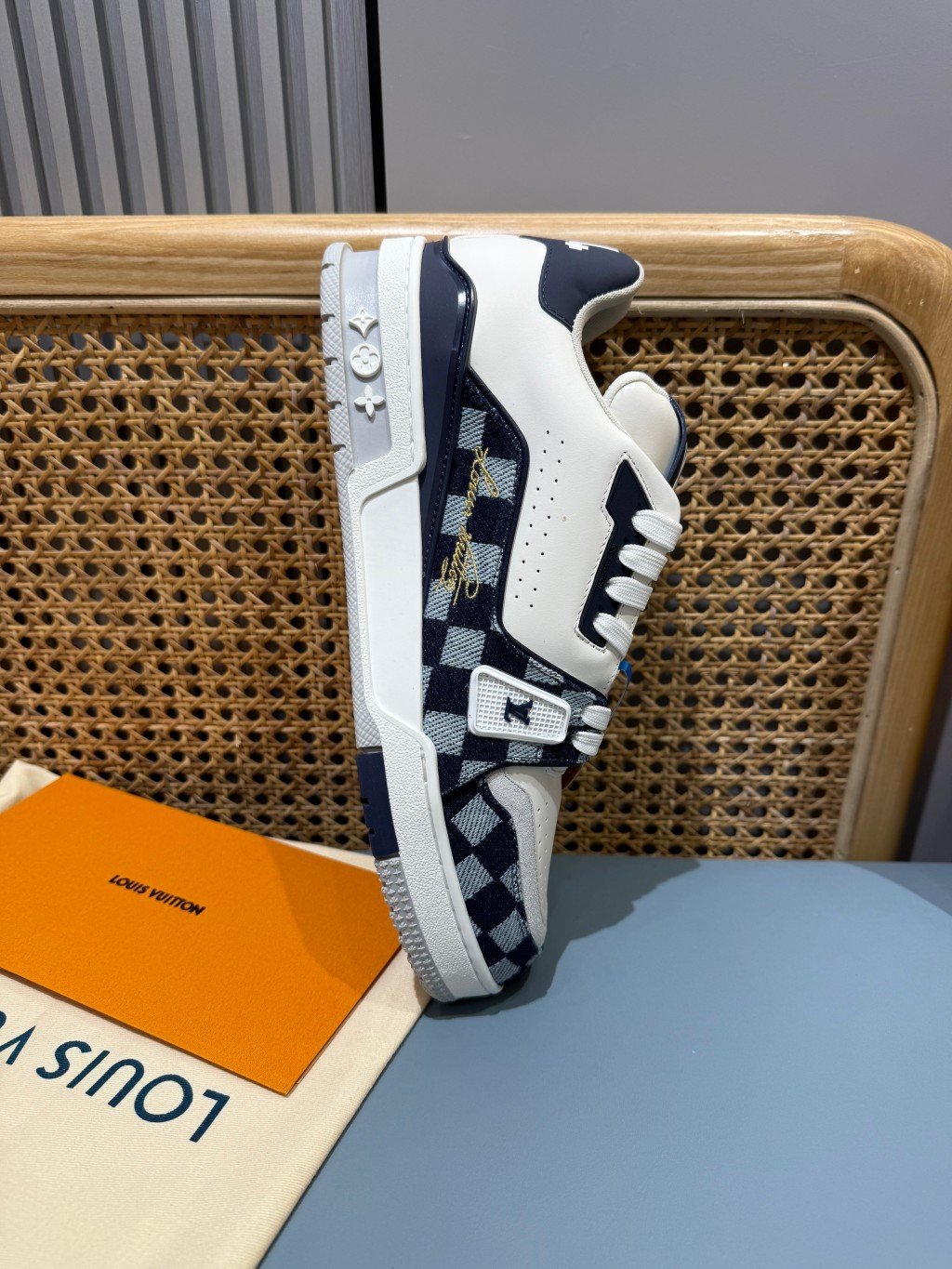 Sneakers Trainer 'Blanc Noir Zébré' — vue 13