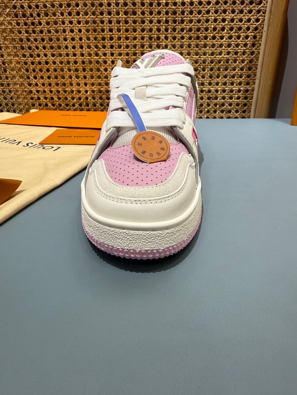 Sneakers Trainer 'Blanc Rose Pastel' — vue 8
