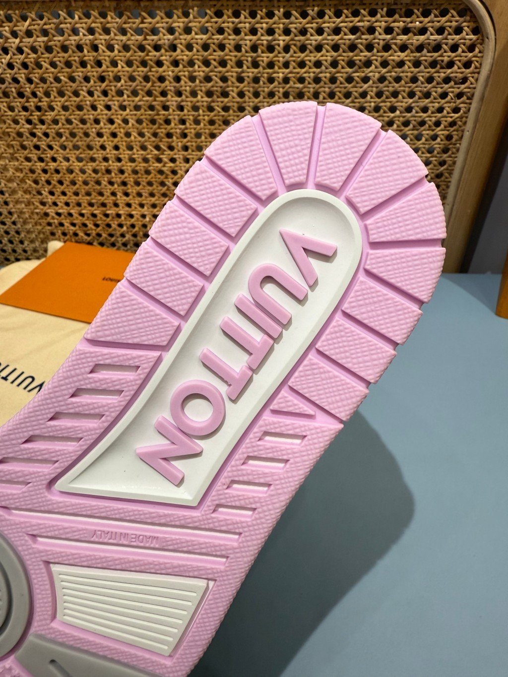 Sneakers Trainer 'Blanc Rose Pastel' — vue 10