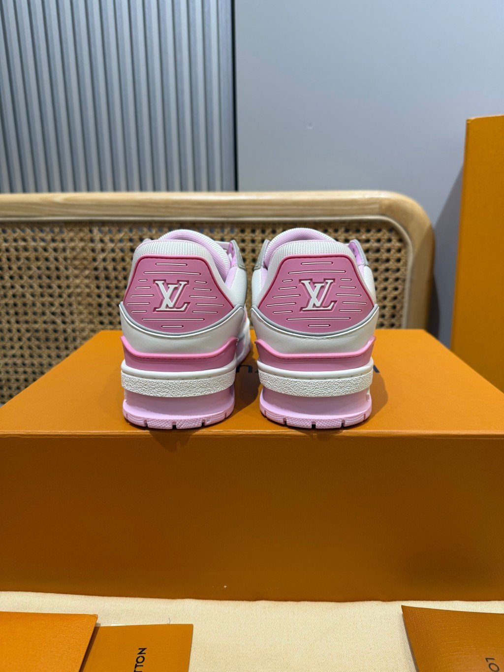 Sneakers Trainer 'Blanc Rose Pastel' — vue 25