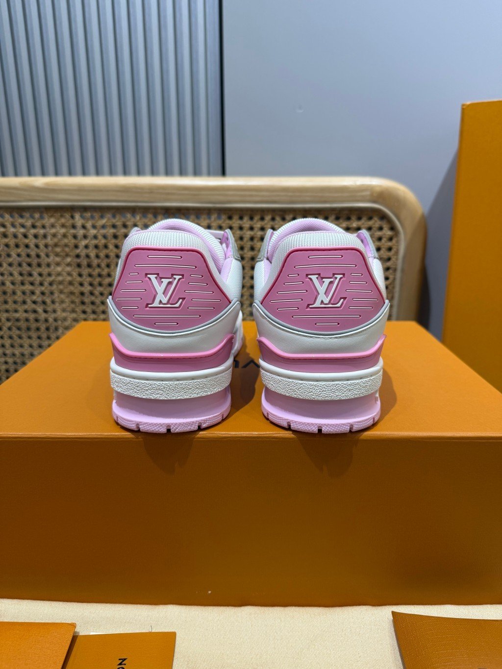 Sneakers Trainer 'Blanc Rose Pastel' — vue 26