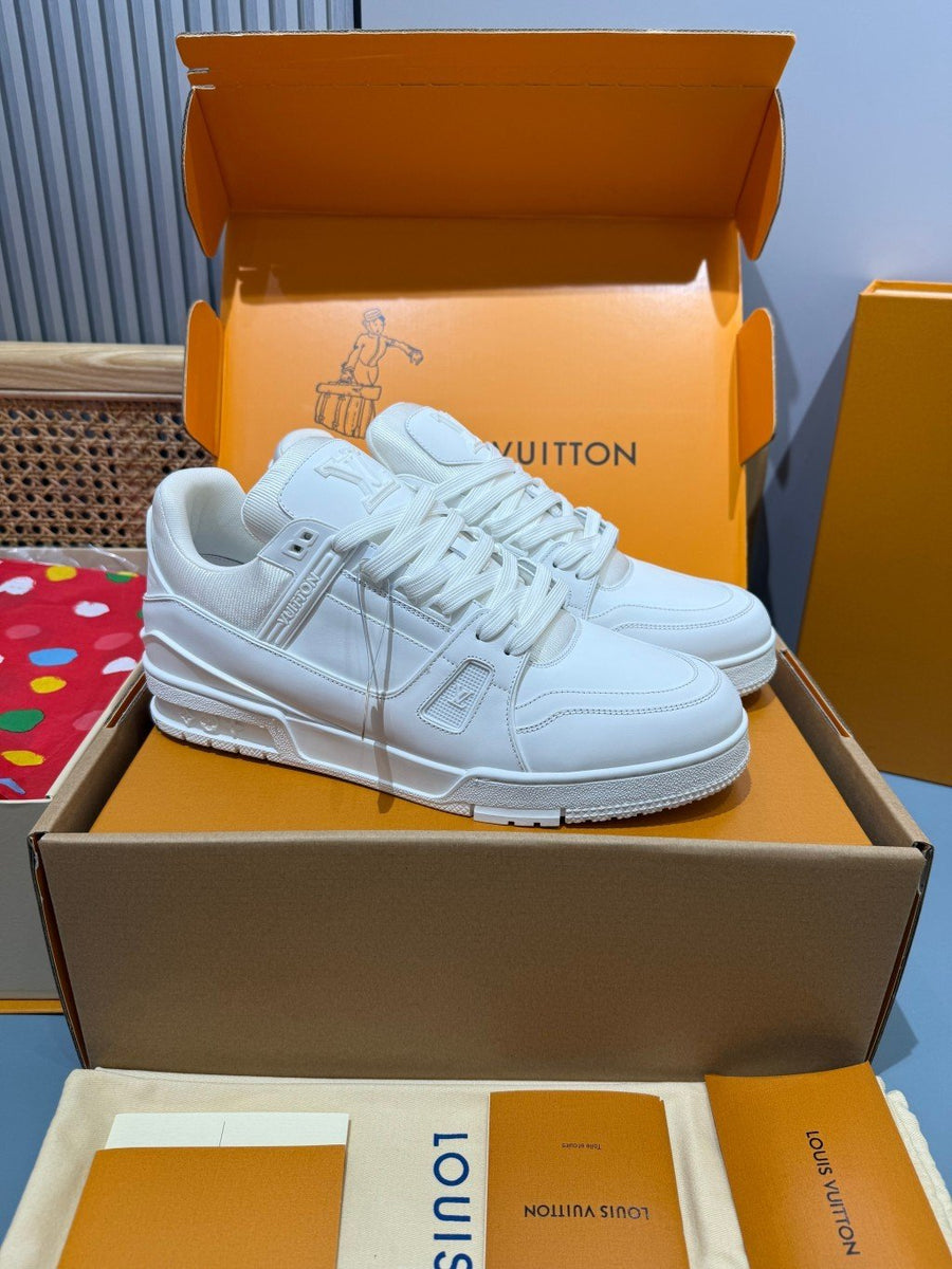 Sneakers Trainer 'Blanc Perle'