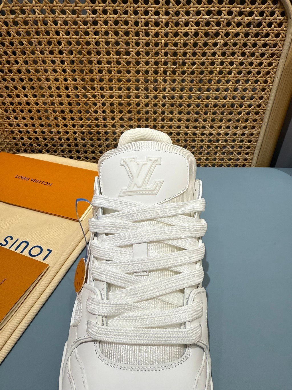 Sneakers Trainer 'Blanc Perle' — vue 8