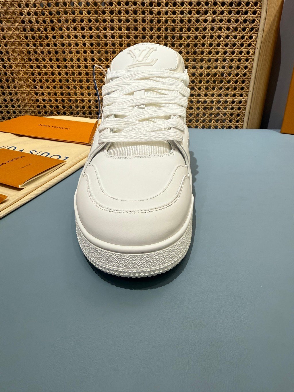 Sneakers Trainer 'Blanc Perle' — vue 9