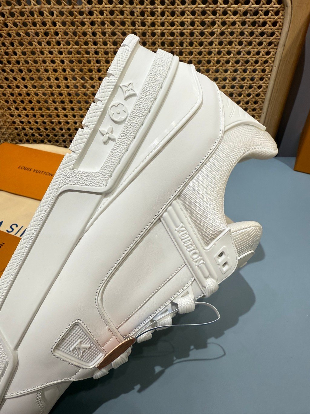 Sneakers Trainer 'Blanc Perle' — vue 12