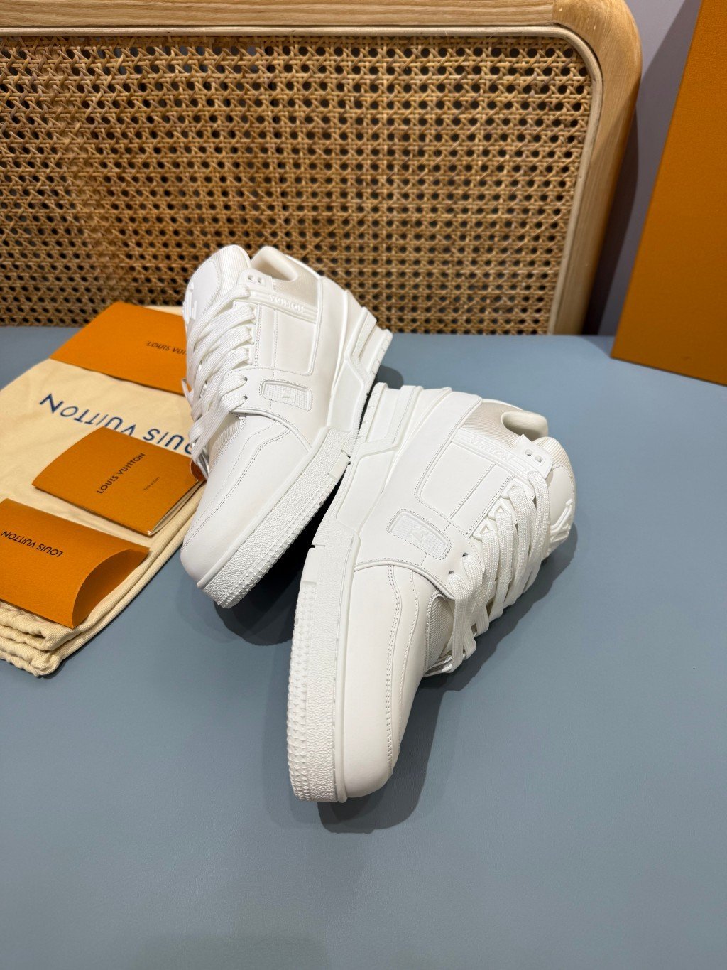 Sneakers Trainer 'Blanc Perle' — vue 15