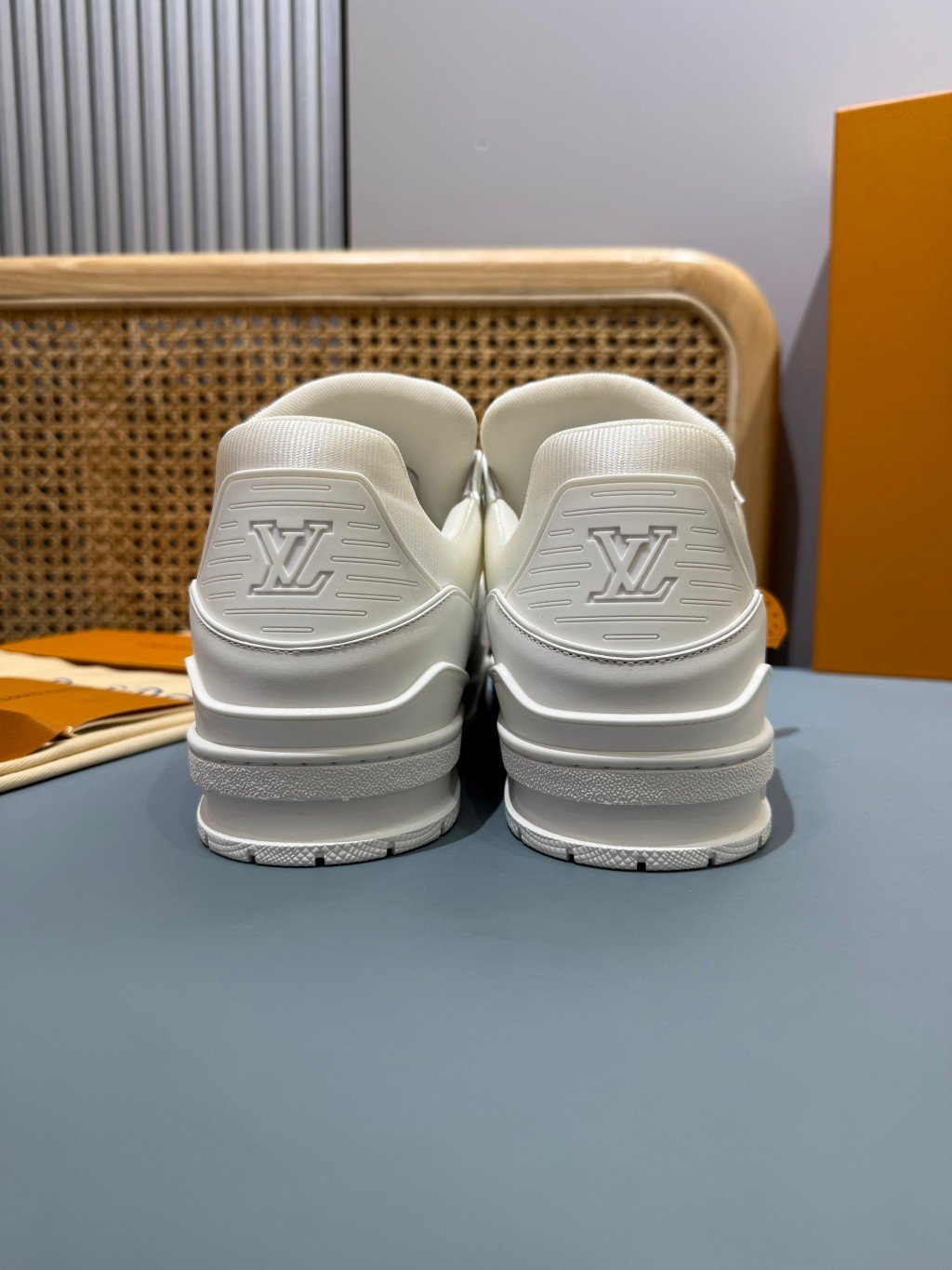 Sneakers Trainer 'Blanc Perle' — vue 21