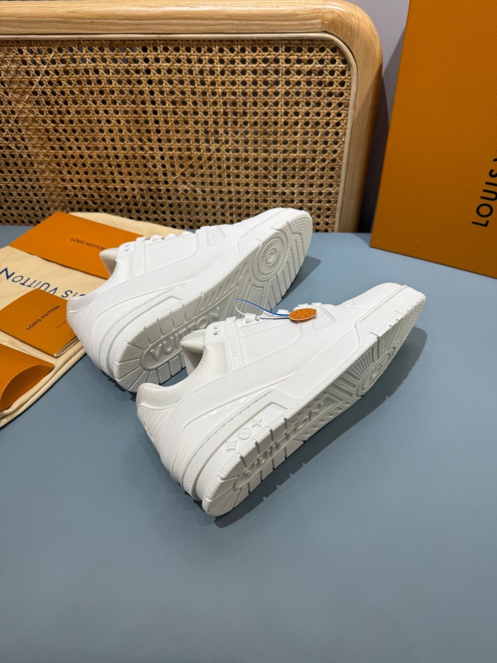 Sneakers Trainer 'Blanc Perle' — vue 23