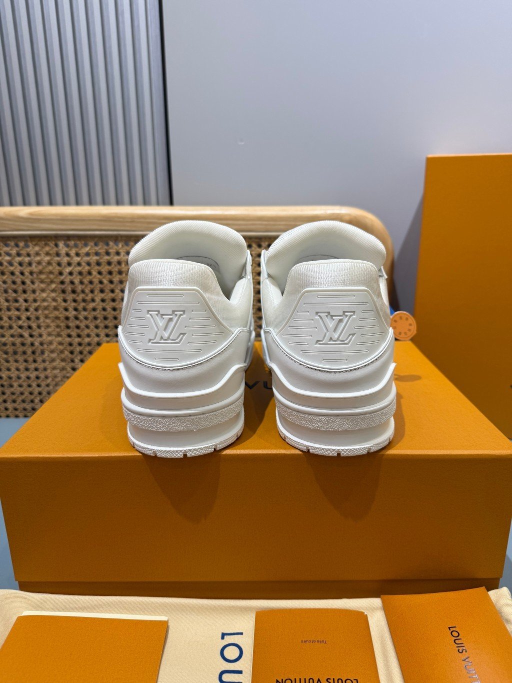 Sneakers Trainer 'Blanc Perle' — vue 27
