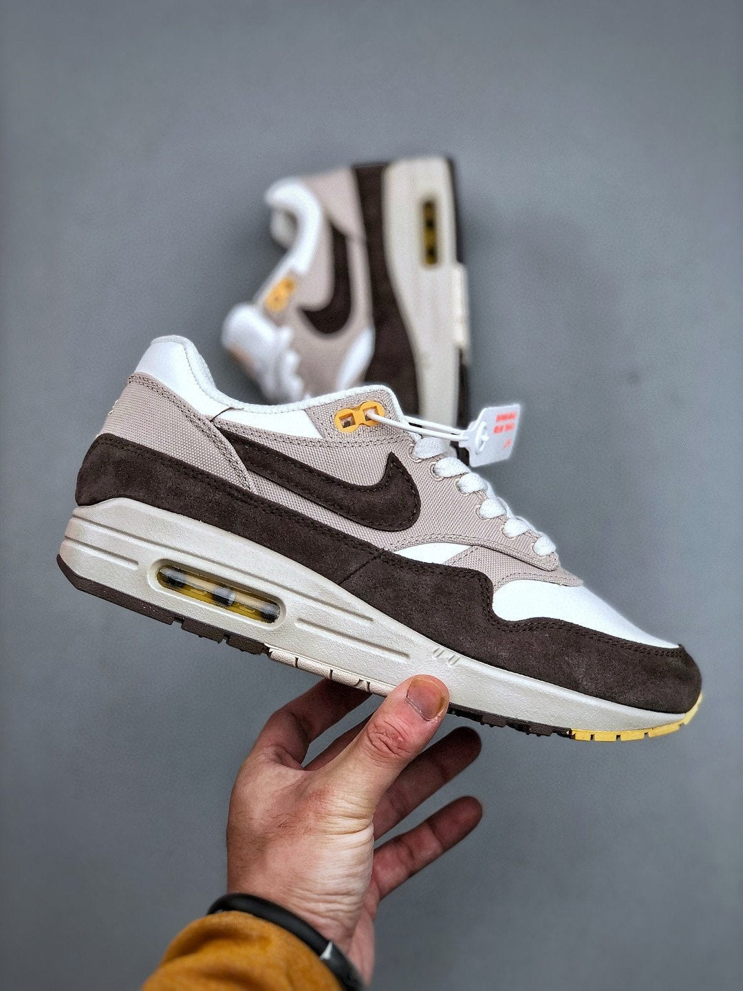 Nike Air Max 1 'Blanc Marron Chocolat'