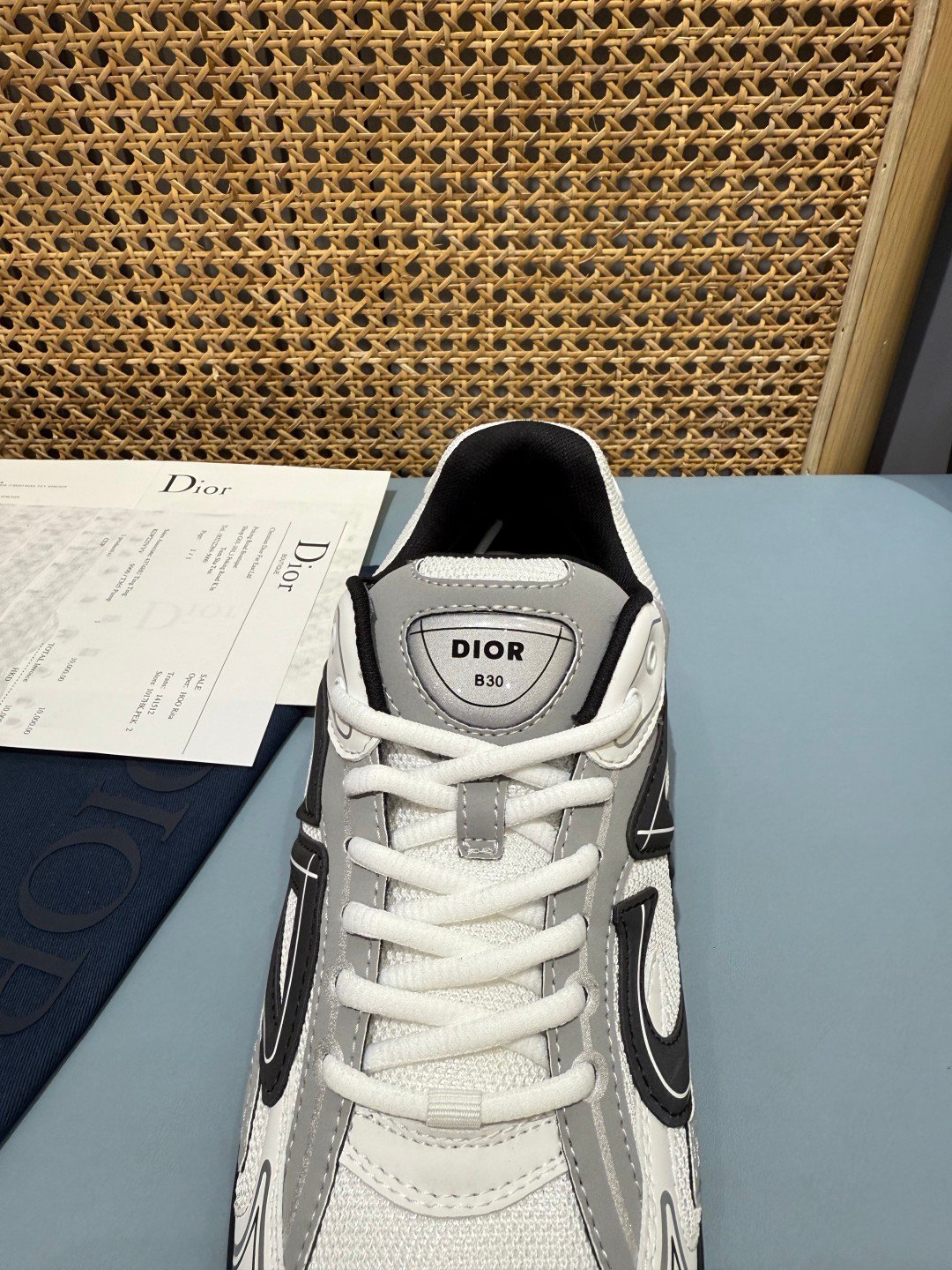 Sneakers B30 'Blanc et Noir' — vue 7