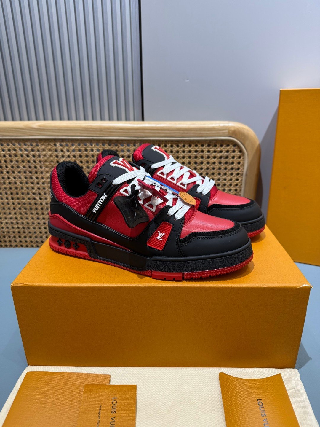 Sneakers Trainer 'Rouge Noir'