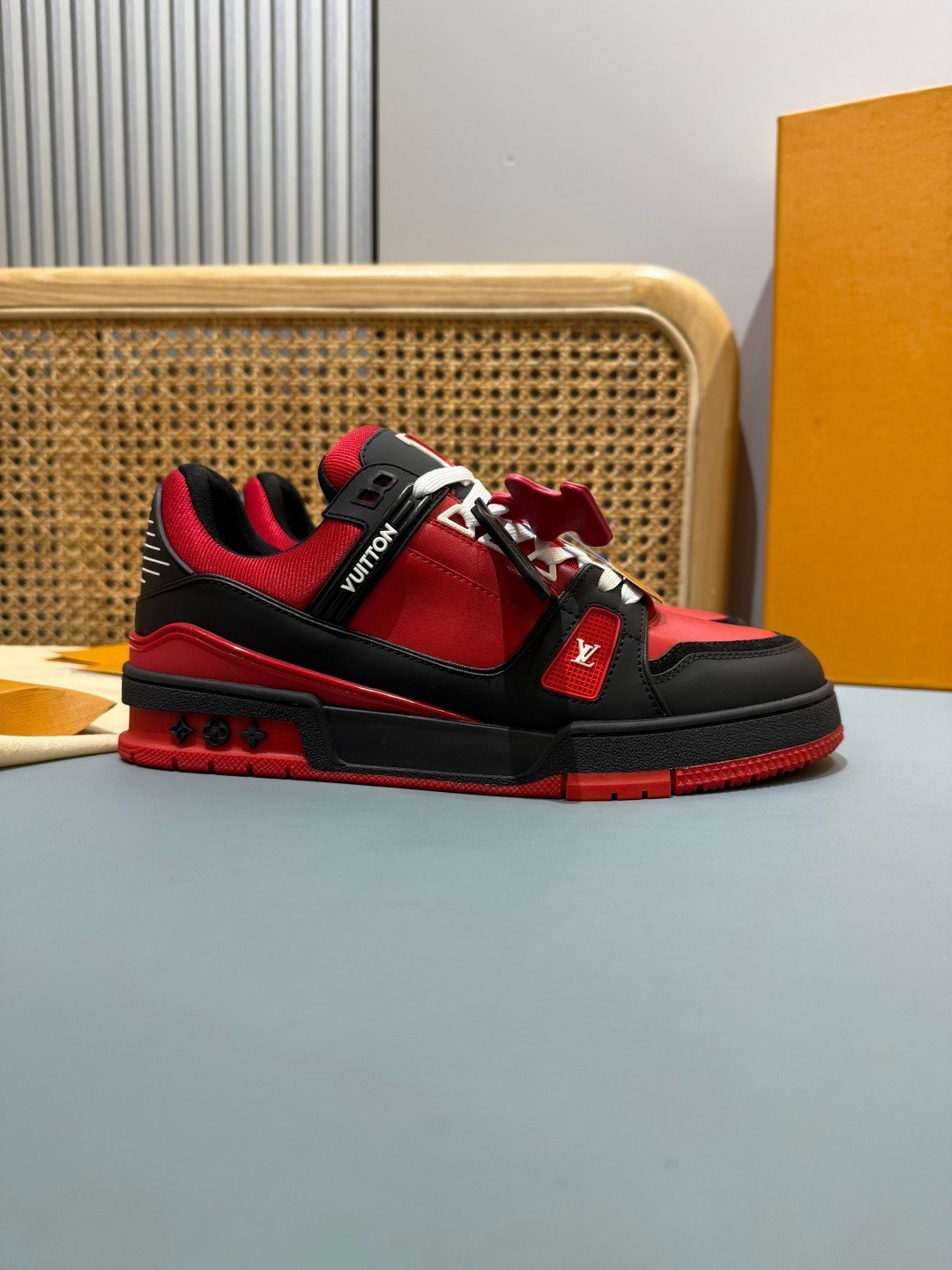 Sneakers Trainer 'Rouge Noir' — vue 21