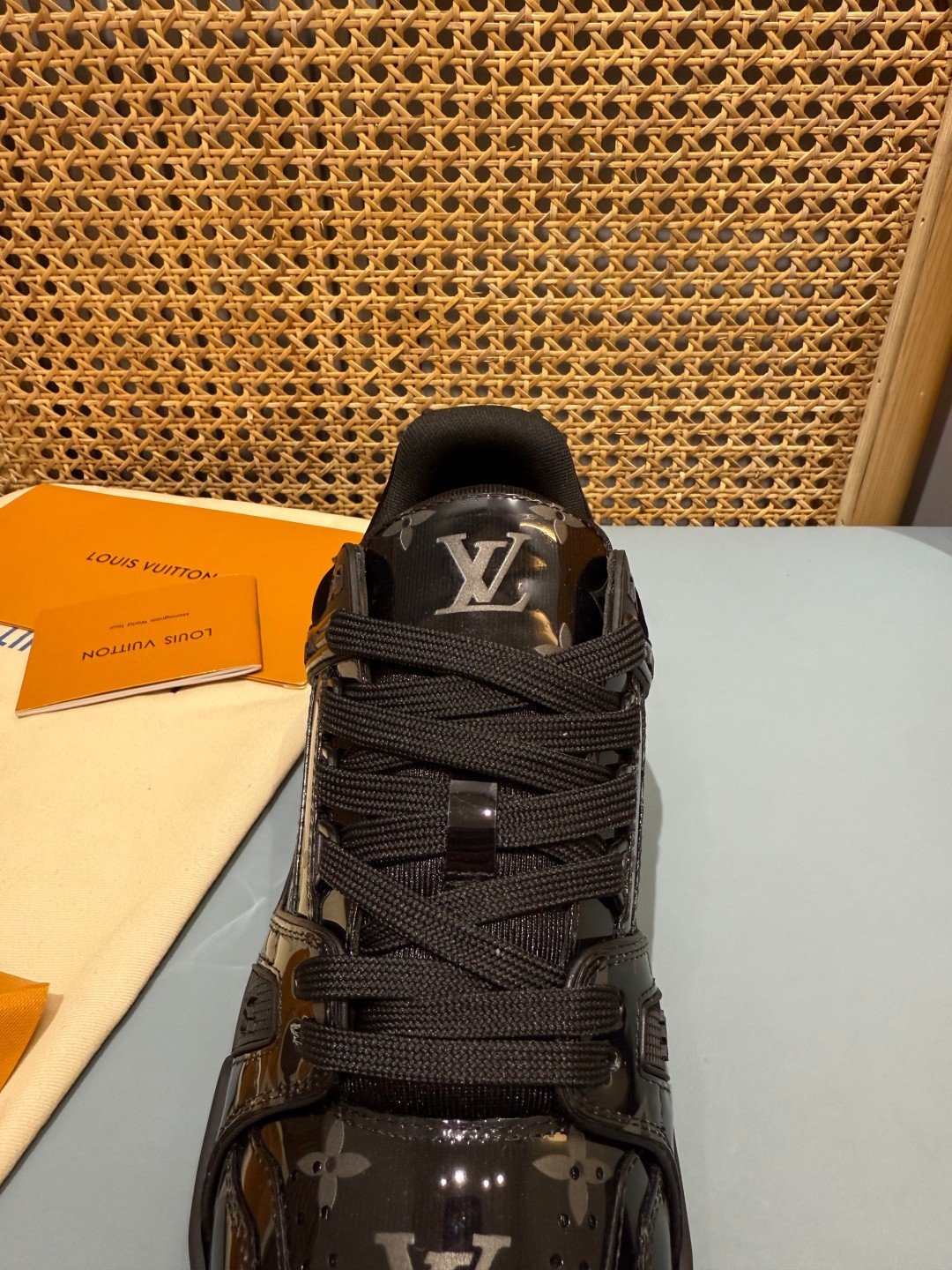 Sneakers Trainer 'Noir Brillant' — vue 7