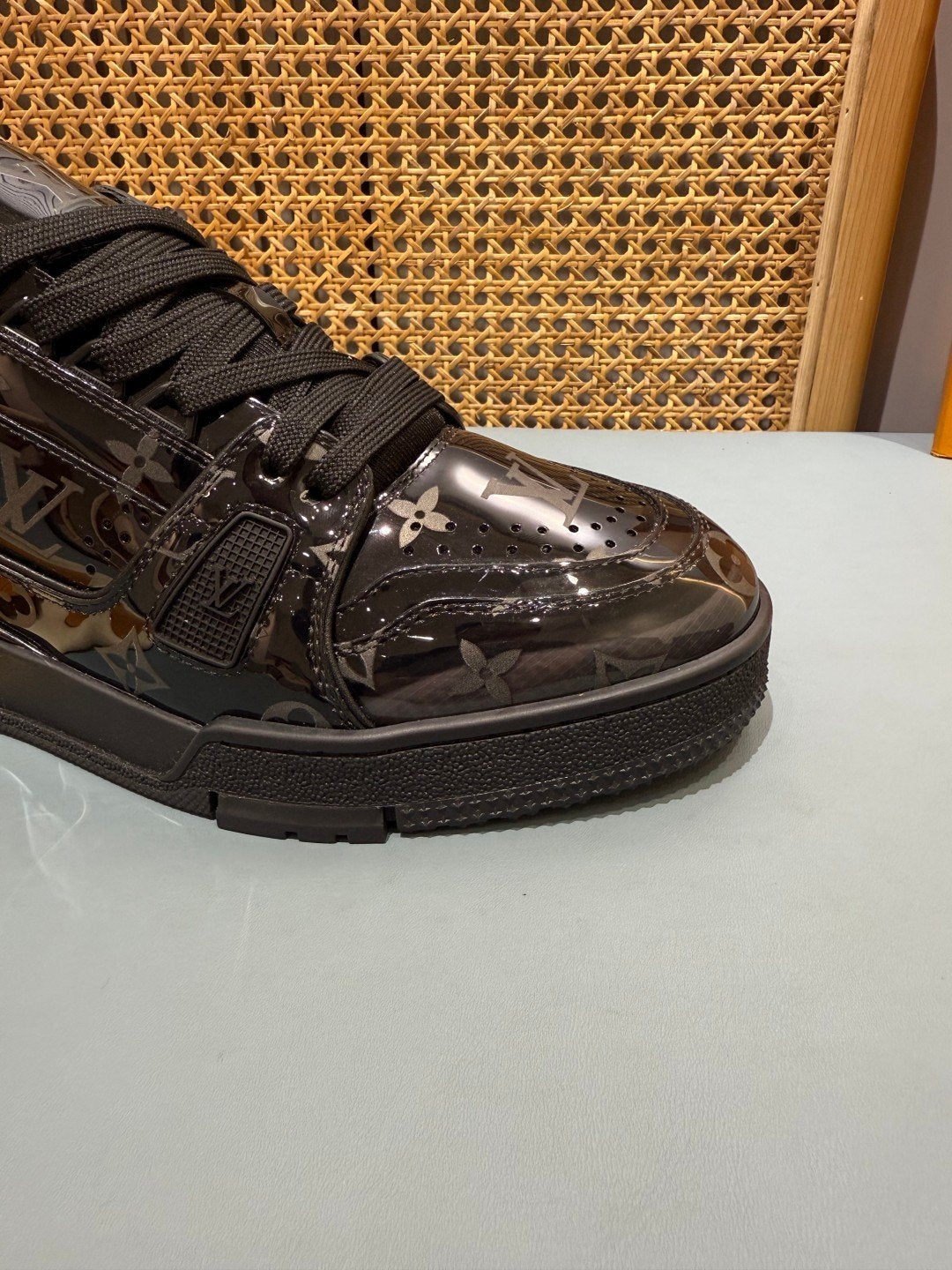 Sneakers Trainer 'Noir Brillant' — vue 12