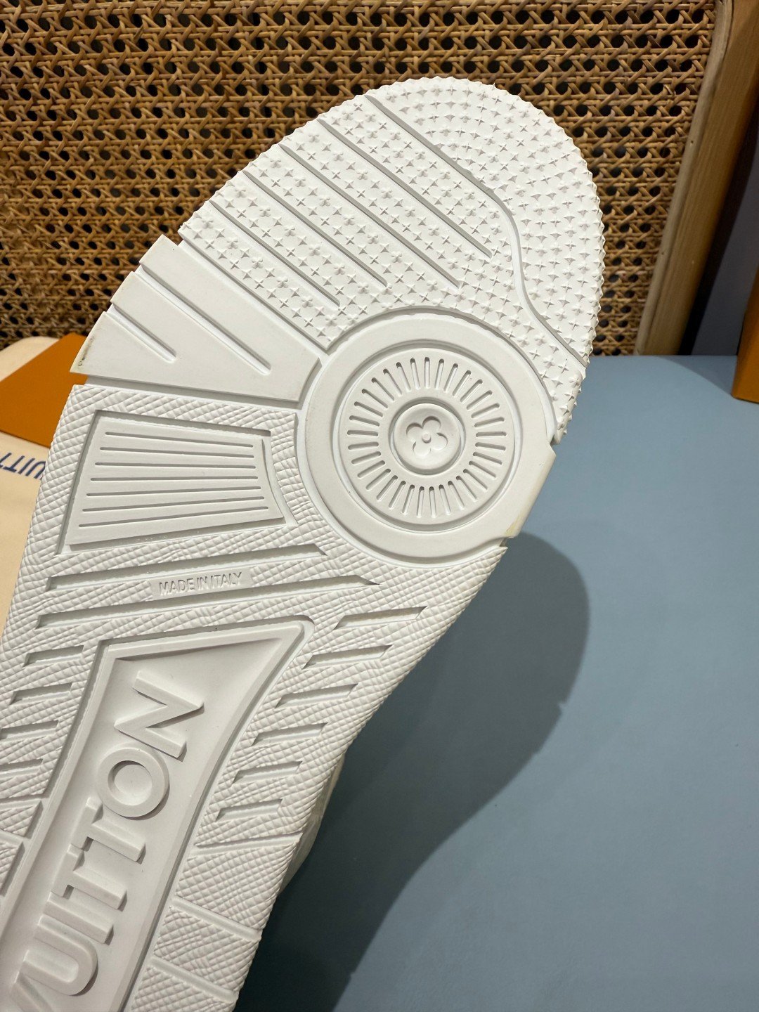 Sneakers Trainer 'Blanc Glacé' — vue 6