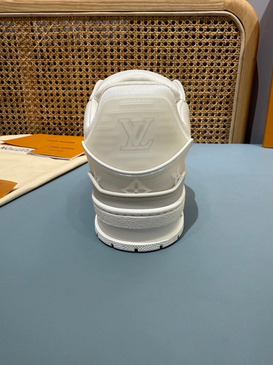 Sneakers Trainer 'Blanc Glacé' — vue 9
