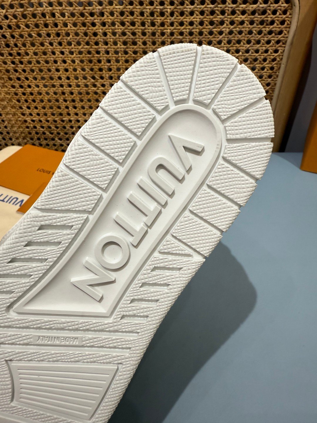 Sneakers Trainer 'Blanc Glacé' — vue 10