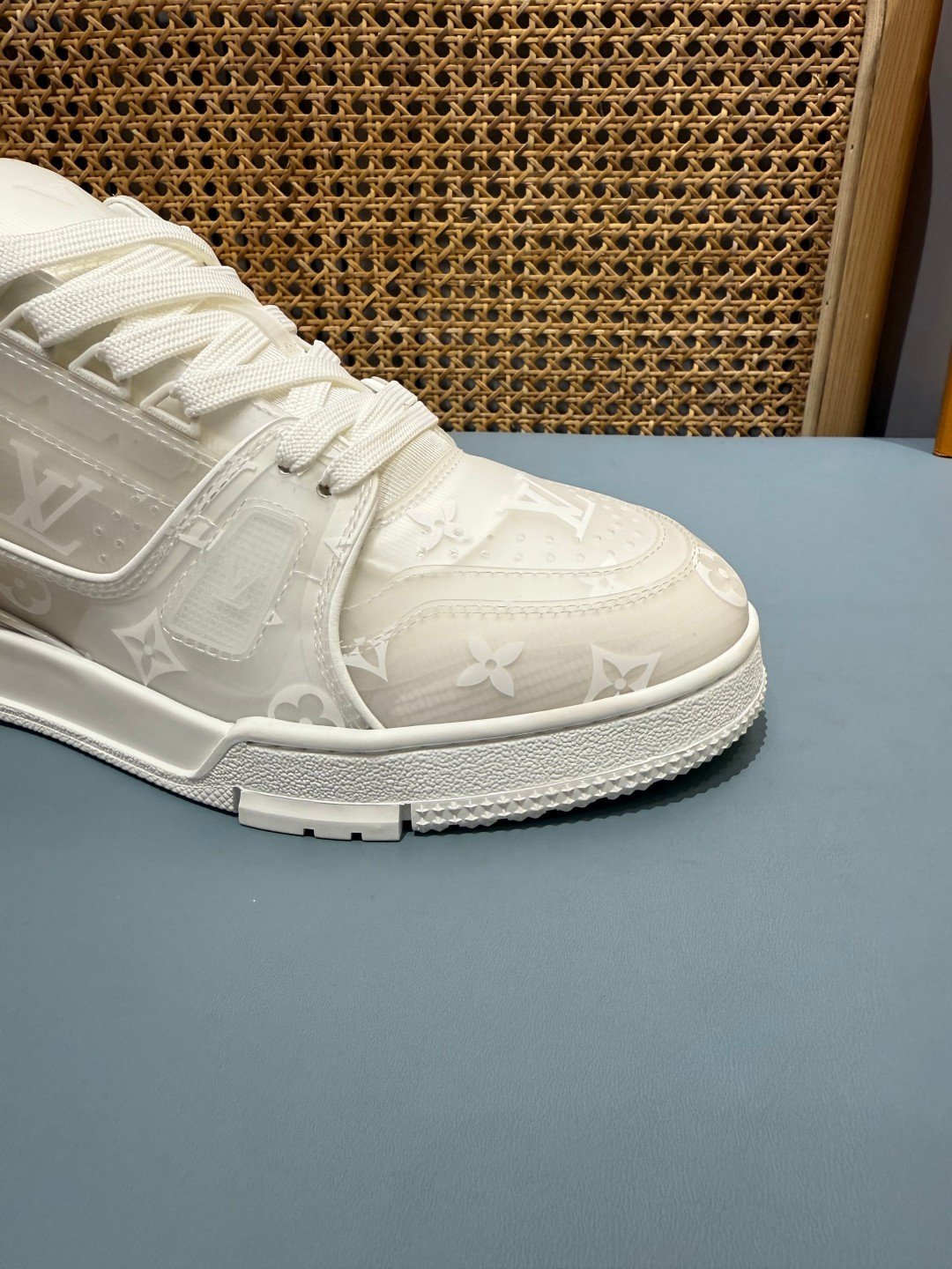 Sneakers Trainer 'Blanc Glacé' — vue 12