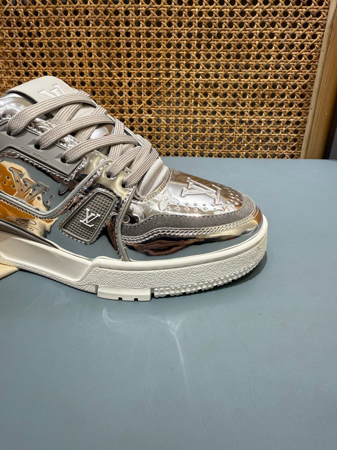 Sneakers Trainer 'Argent Chromé' — vue 11