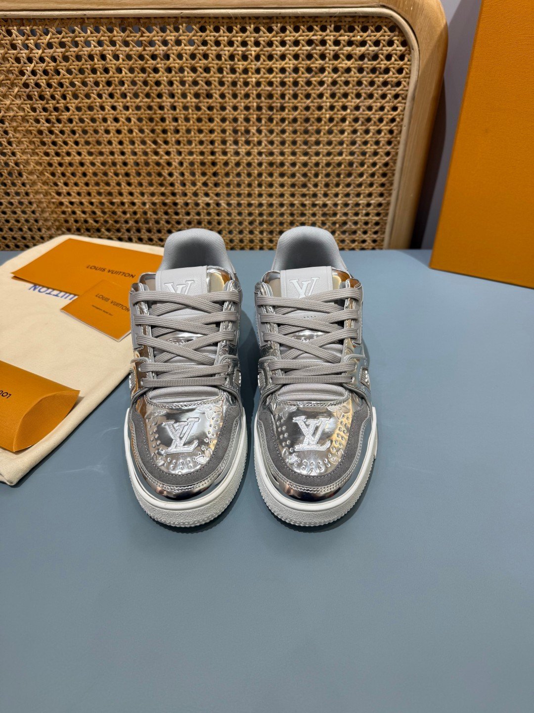 Sneakers Trainer 'Argent Chromé' — vue 16