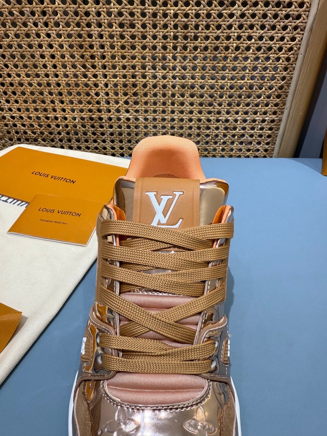 Sneakers Trainer 'Cuivre Métallisé' — vue 7