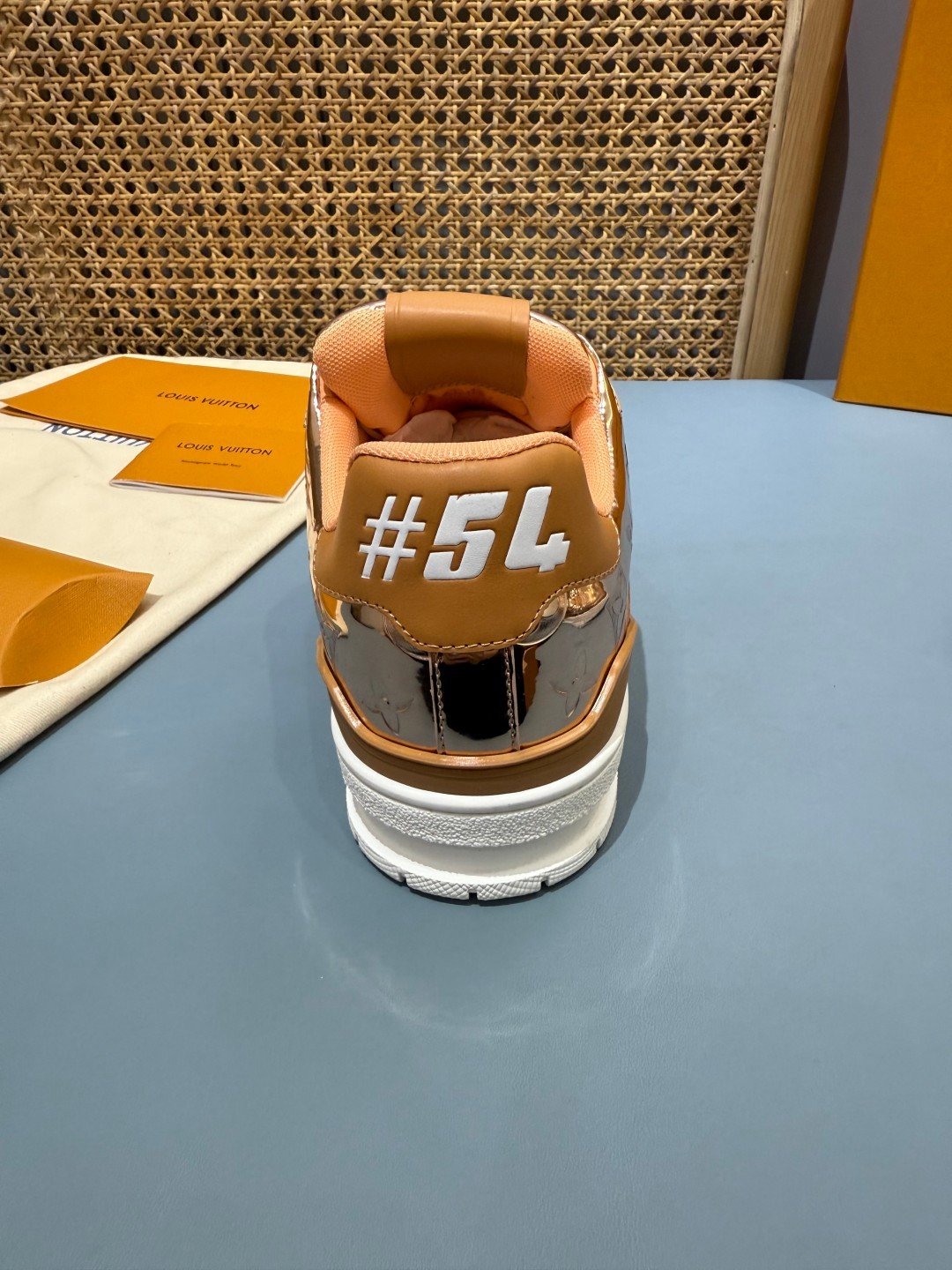 Sneakers Trainer 'Cuivre Métallisé' — vue 9