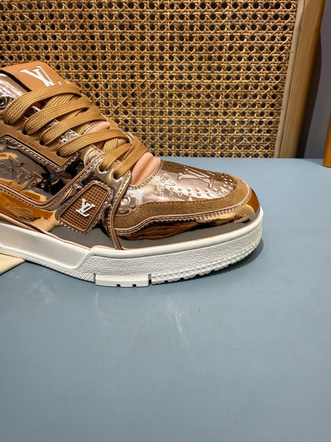 Sneakers Trainer 'Cuivre Métallisé' — vue 12