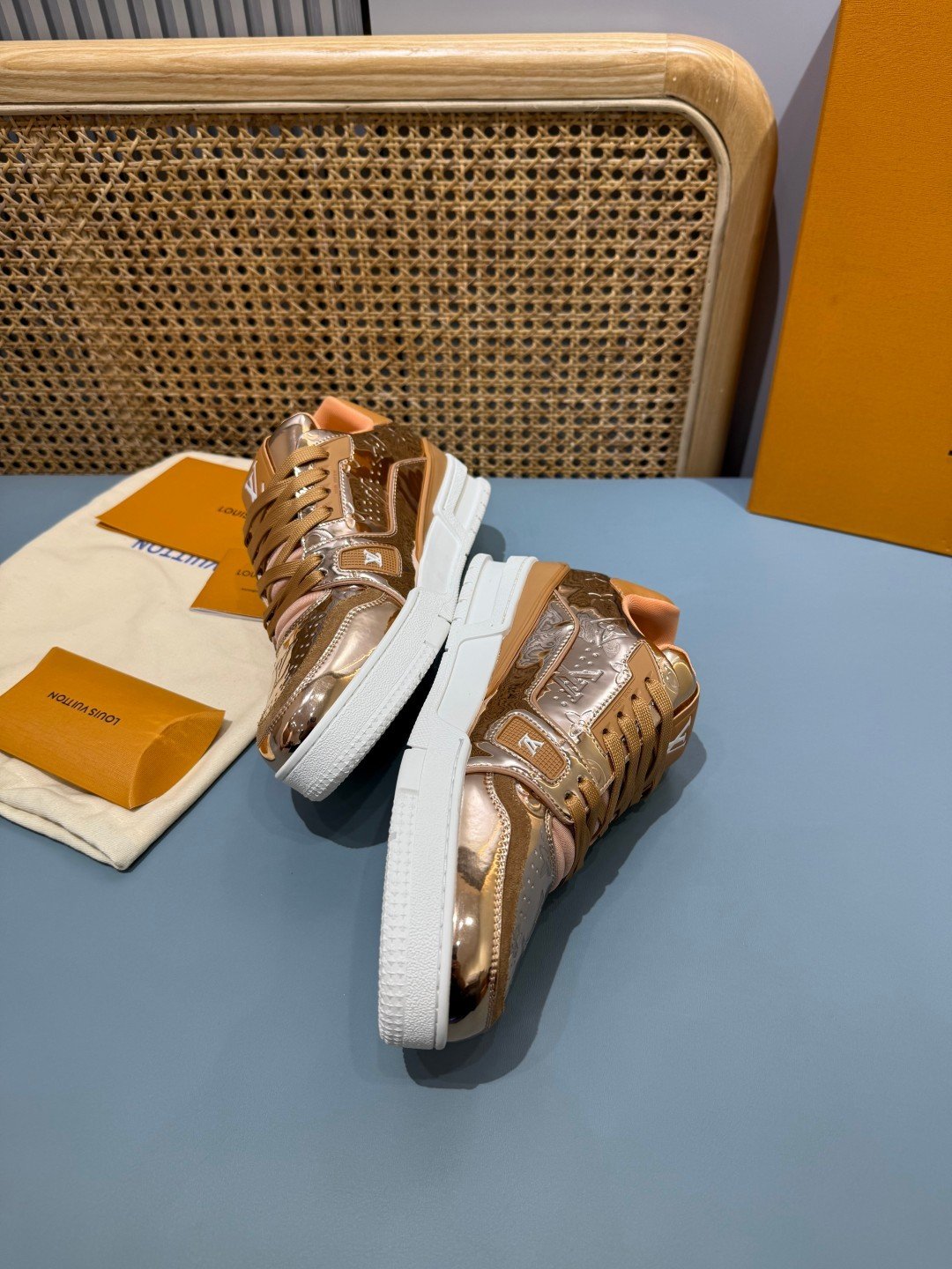Sneakers Trainer 'Cuivre Métallisé' — vue 14