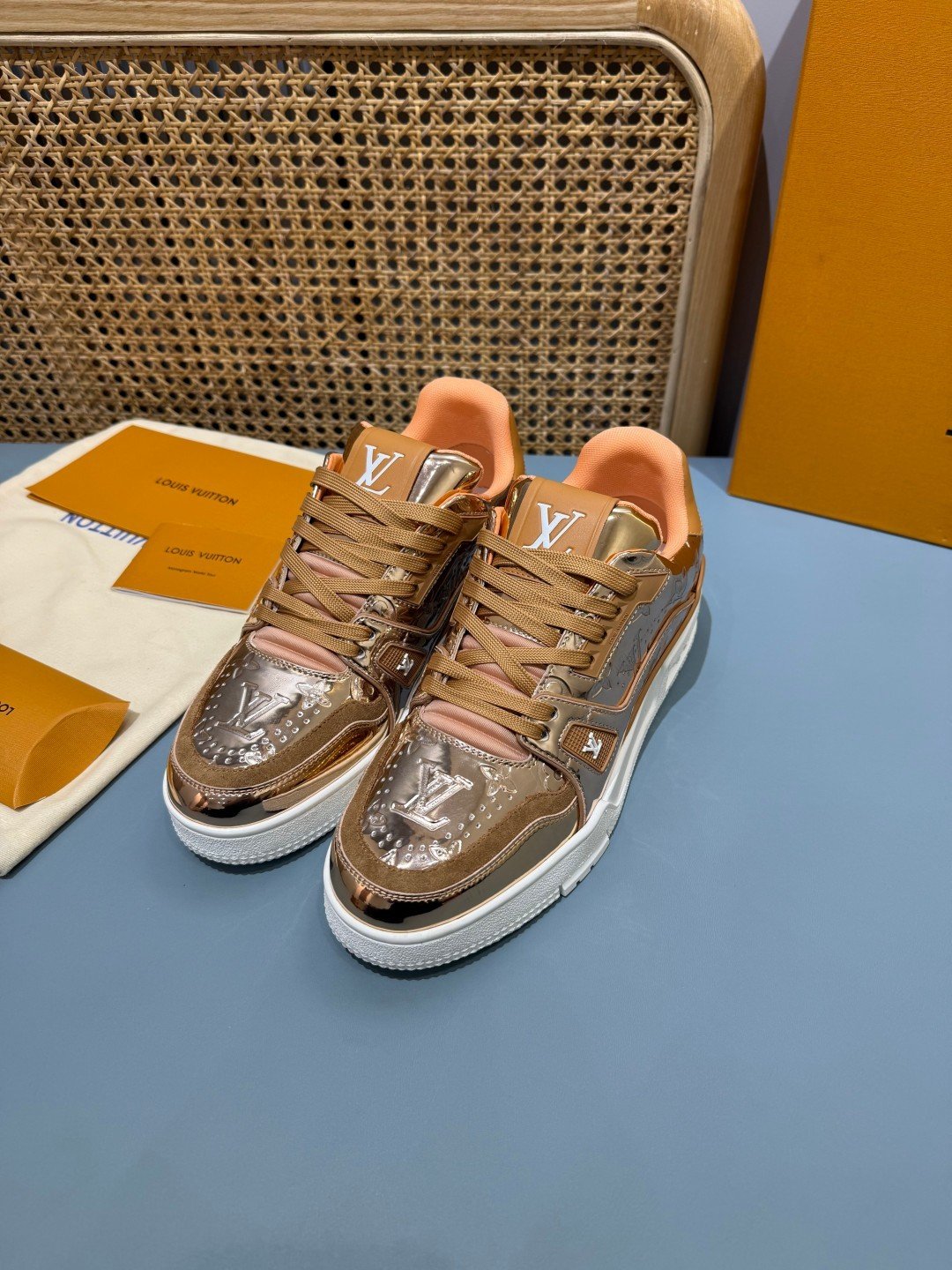Sneakers Trainer 'Cuivre Métallisé' — vue 15