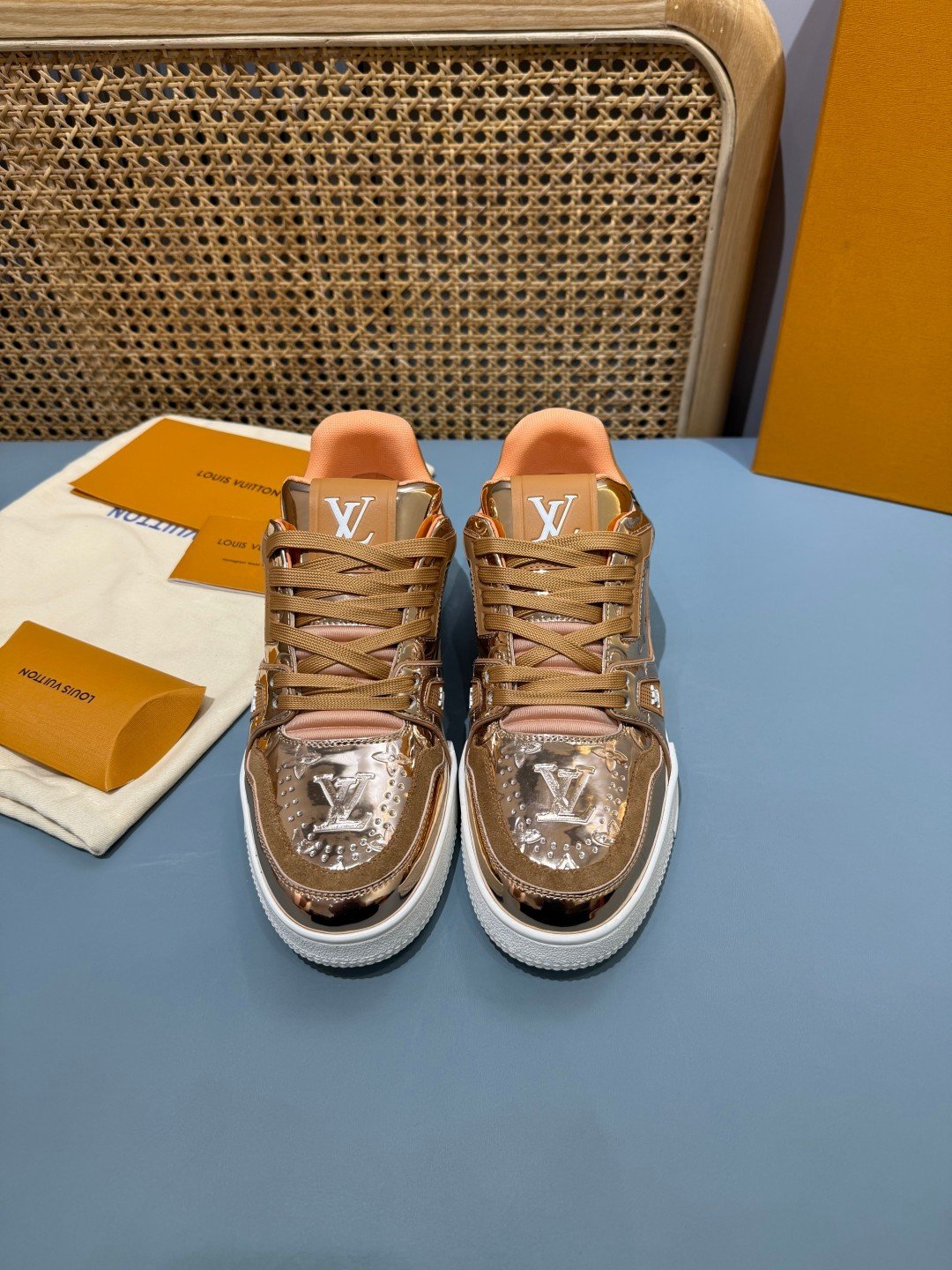 Sneakers Trainer 'Cuivre Métallisé' — vue 17
