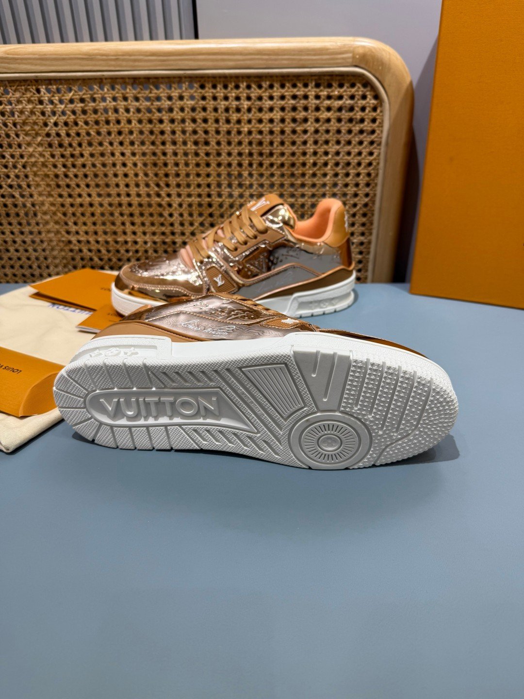 Sneakers Trainer 'Cuivre Métallisé' — vue 18
