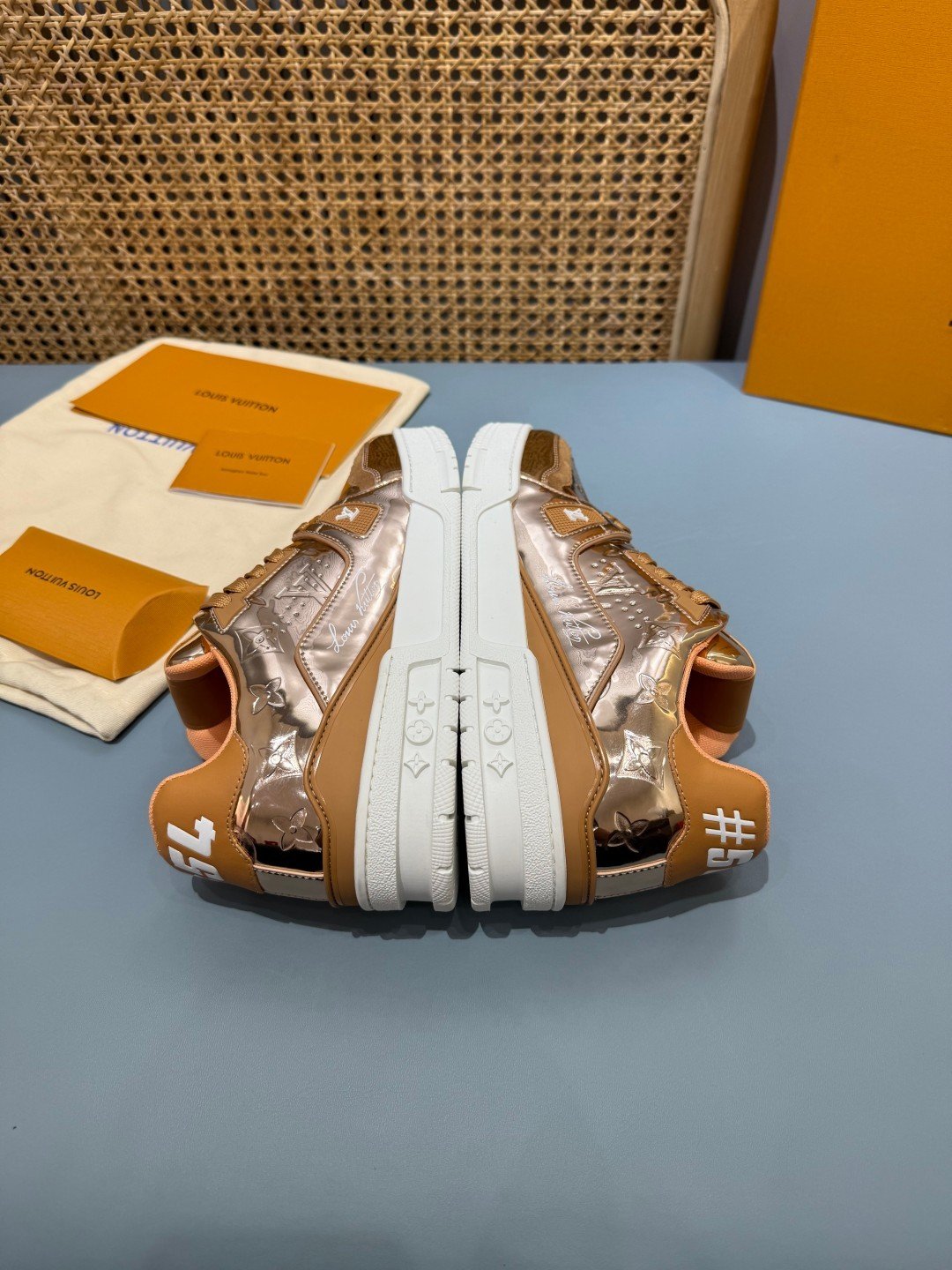 Sneakers Trainer 'Cuivre Métallisé' — vue 19