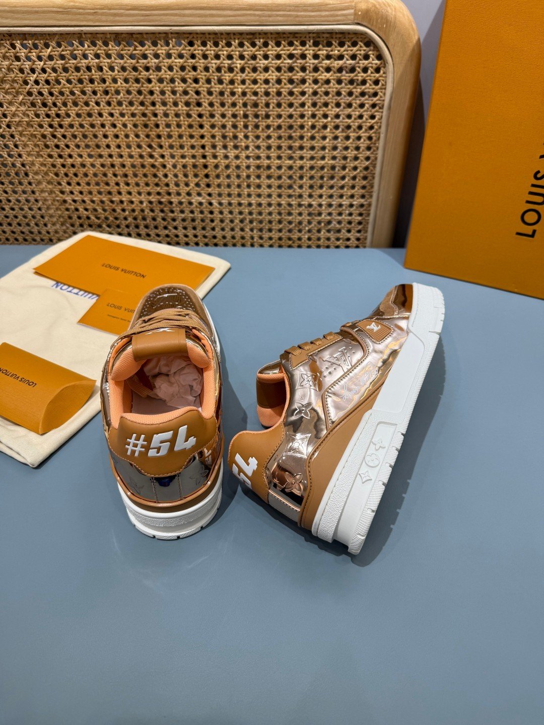 Sneakers Trainer 'Cuivre Métallisé' — vue 23